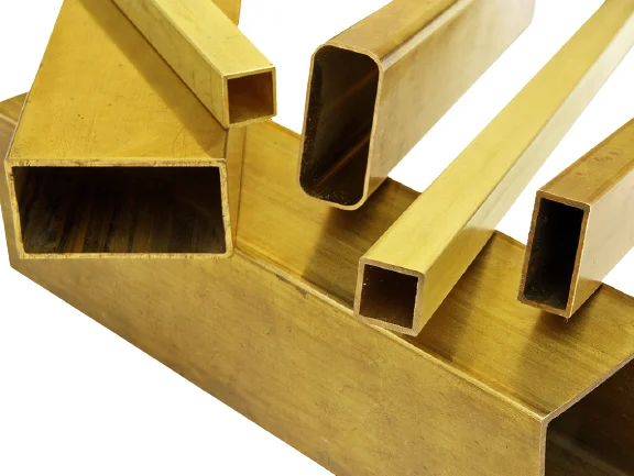Бронзовая профильная труба 70 мм 95 мм 12.5 мм БрАЖМЦ