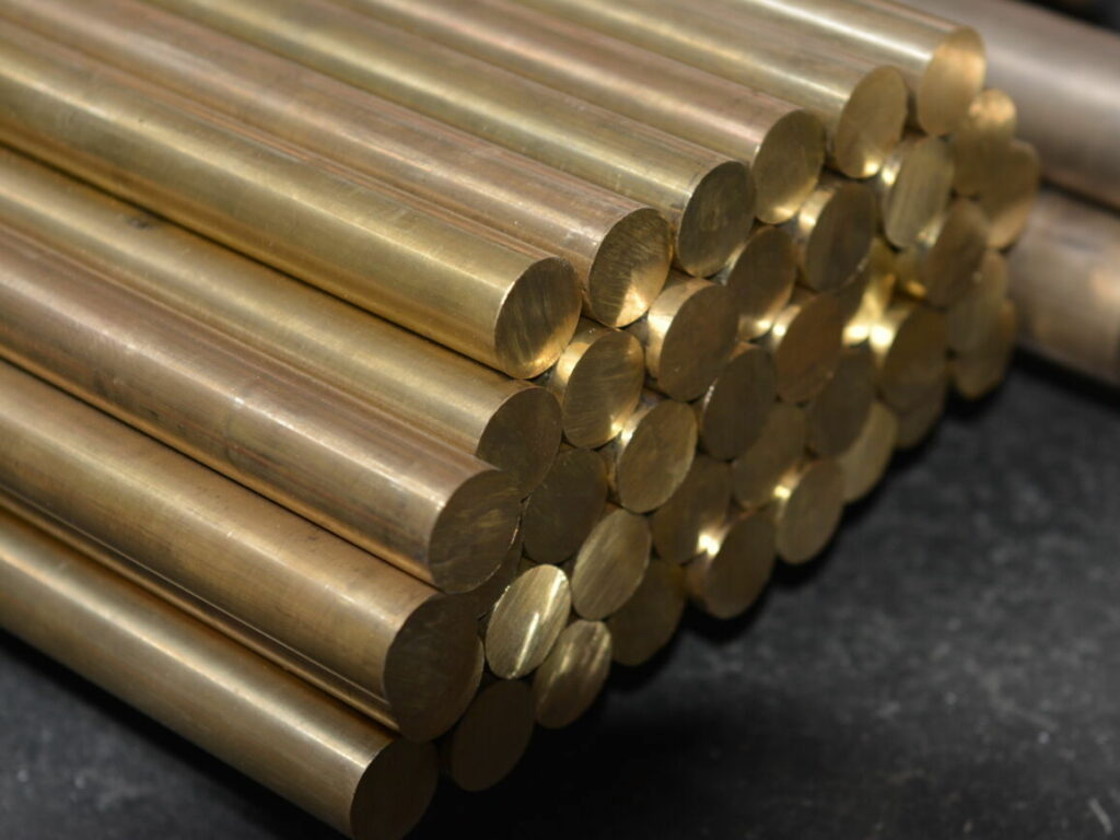 Бронзовый пруток катаный 30 мм БрКМц3-1 ГОСТ 1628-2019