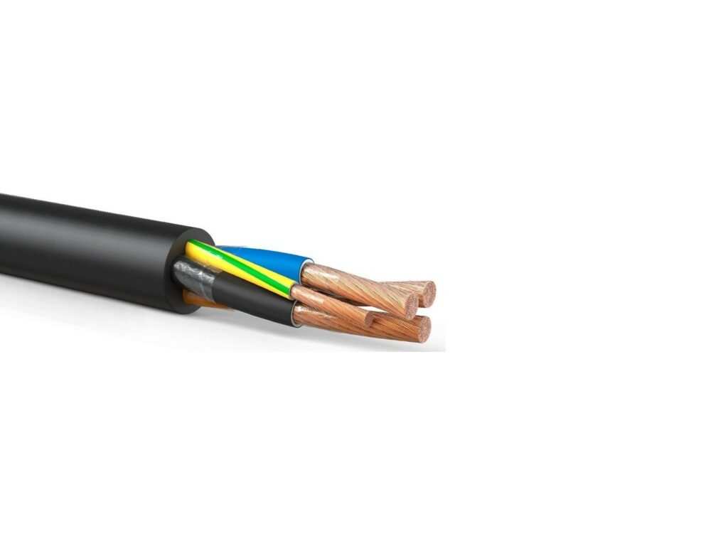 Кабель шахтный и экскаваторный 3 16 мм2 медь КШВЭББШВ