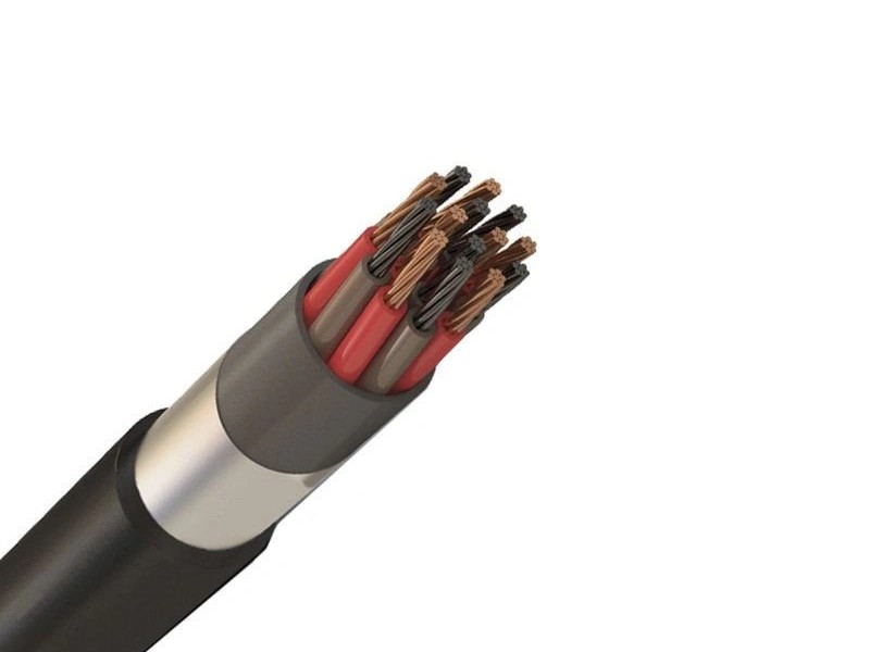 Кабель термоэлектродный 13 1 мм2 хромель КТВВнг-LS-ХК