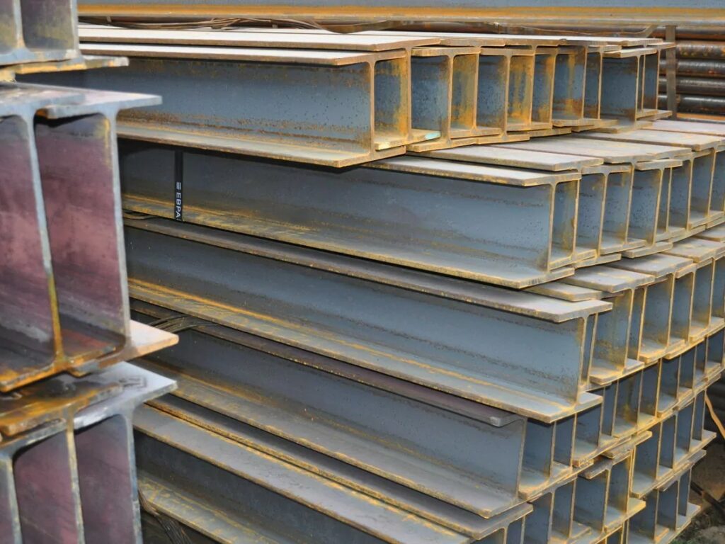 Колонный двутавр 25К4 257 мм 252 мм 11 мм Ст0 ГОСТ Р 57837-2017