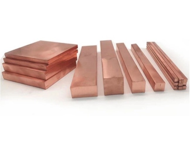 Латунная шина 710х9 горячекатаная 710 мм 9 мм Л63 ГОСТ 2208-2007