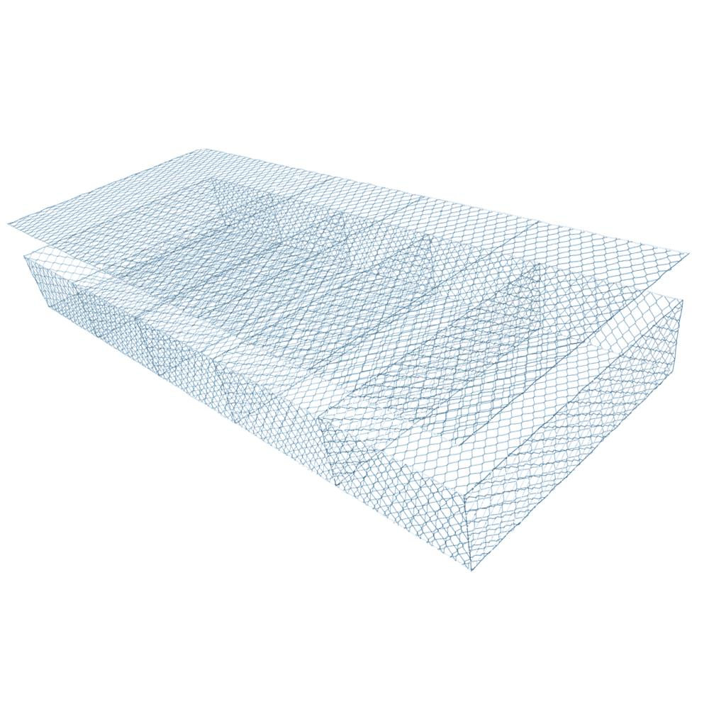 Матрасно-тюфячный габион 4 мм 2 мм 0,3 мм 2,2 мм Ц ГОСТ Р 52132-2003