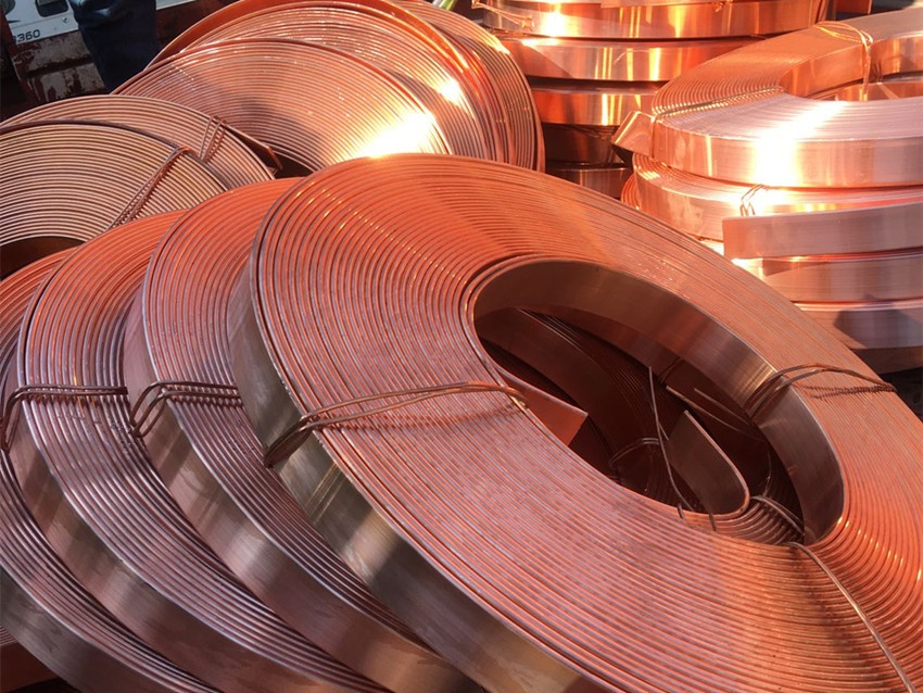 Медная лента холоднокатаная 2,5 мм М1п ГОСТ 1173-2006