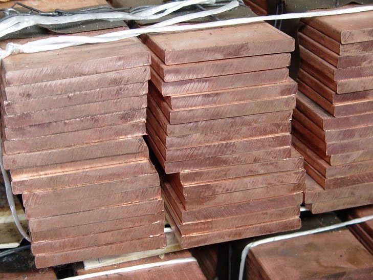 Медная плита горячекатаная 1000 мм 400 мм 36 мм М1 ГОСТ 1173-2006