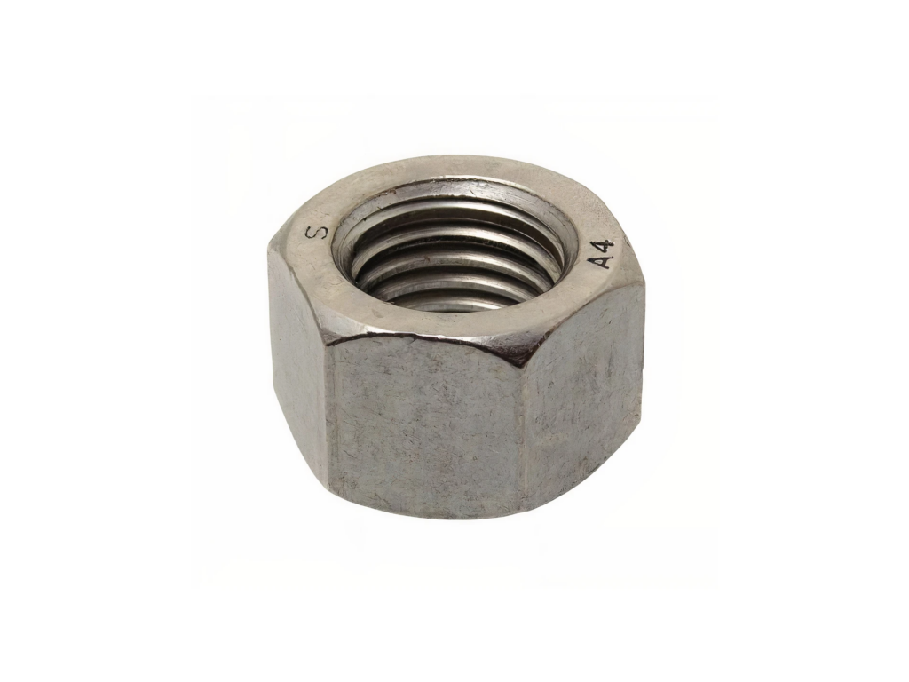 Шестигранная гайка высокая 5 мм 0,8 мм 4,8 мм AISI 304 EN ISO 4033