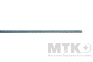 Шпилька резьбовая 4.8 оцинкованная (1м) 45° (18,0)